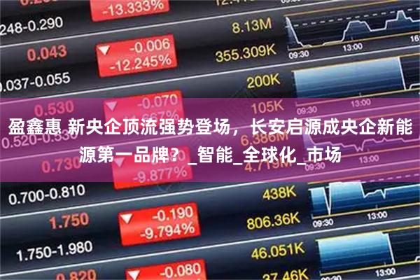 盈鑫惠 新央企顶流强势登场，长安启源成央企新能源第一品牌？_智能_全球化_市场