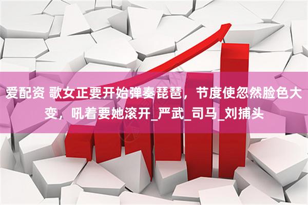 爱配资 歌女正要开始弹奏琵琶，节度使忽然脸色大变，吼着要她滚开_严武_司马_刘捕头